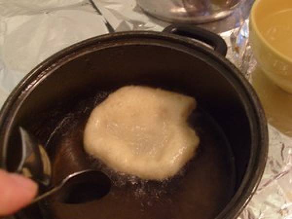 Khefaf, sfenj, beignet traditional algerien - Préparation etape 6