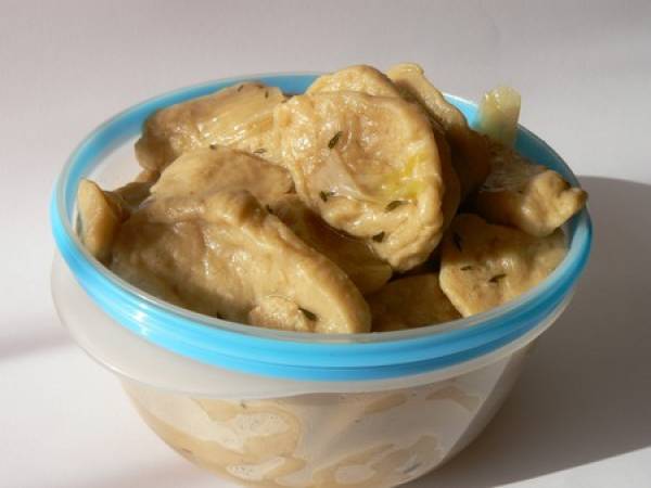 J'ai osé ... le poulet végétal (seitan pour les connaisseurs) - Préparation etape 6