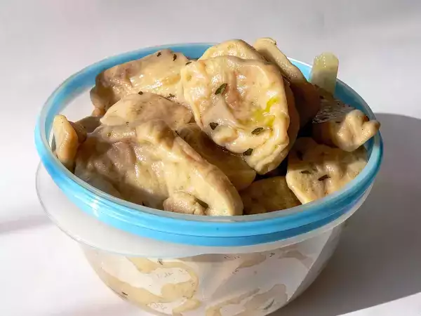 J'ai osé ... le poulet végétal (seitan pour les connaisseurs) - Préparation etape 6