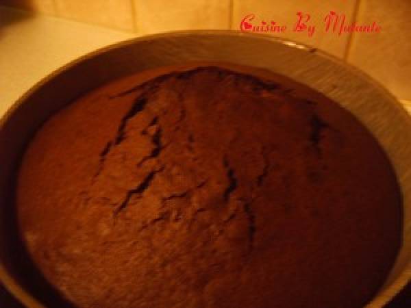 Quatre-quarts au chocolat du Larousse du chocolat - Préparation etape 3