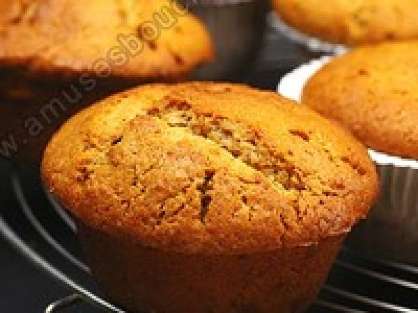 Muffins au café et coeur de caramel - Préparation etape 5