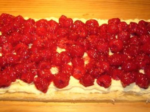 Mille feuille léger léger aux fruits rouges, sauce caramel au beurre salé - Préparation etape 7