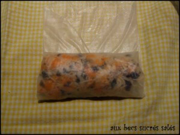 Nems au crabe sans oeuf - Préparation etape 6