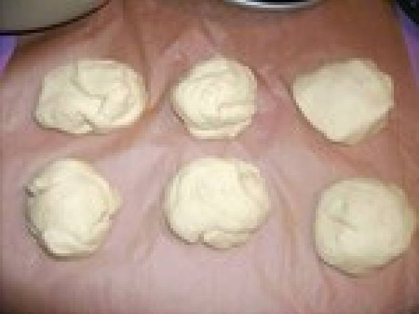 FOUGASSES FARCIES - Préparation etape 1