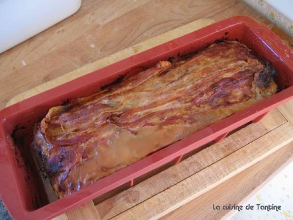 Pain de viandes campagnard - Préparation etape 7