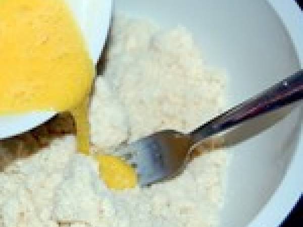 Tarte crumble à la compote de fruits... - Préparation etape 6