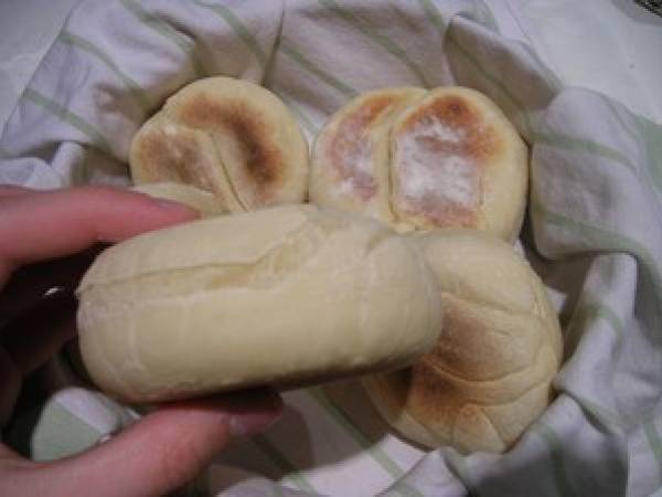 Muffins anglais - petits pains pour brunch - Préparation etape 7