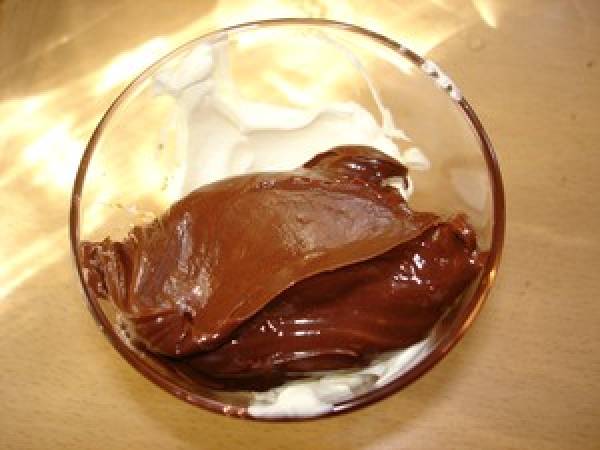 Petites verrines chocolat mascarpone - Préparation etape 6