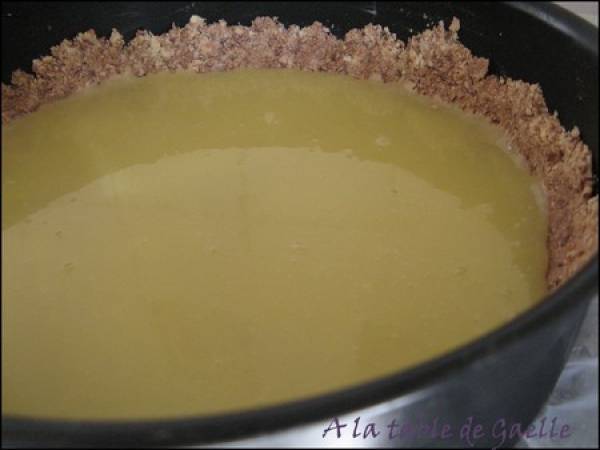 Tarte croustifondante aux 2 chocolats - Préparation etape 4