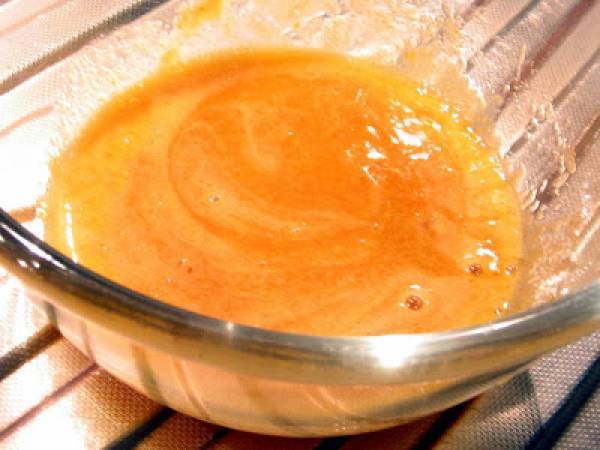 Petits pots à la vanille et à l'orange - Vanille-Crème mit Orange - Préparation etape 2