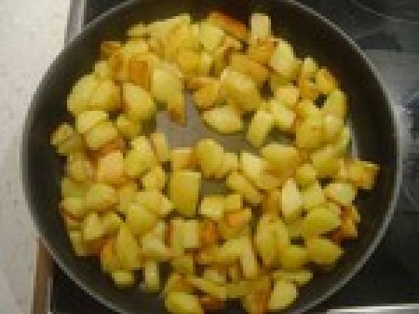 Pommes de terre sautées à la graisse de canard - Préparation etape 4