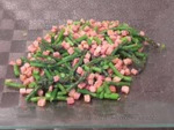 Tarte Fine aux Asperges et Jambon - Préparation etape 5