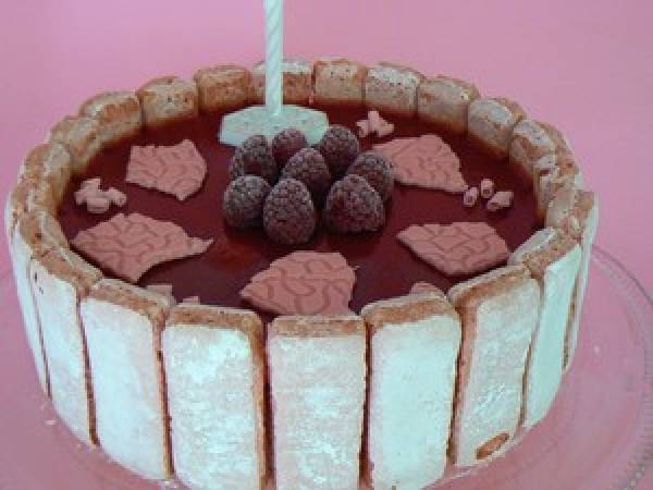 Charlotte aux framboises - Préparation etape 4