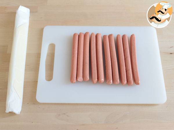 Saucisses Momies - Halloween - Préparation etape 1