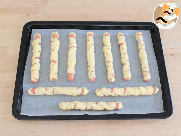 Saucisses Momies - Halloween - Préparation etape 3