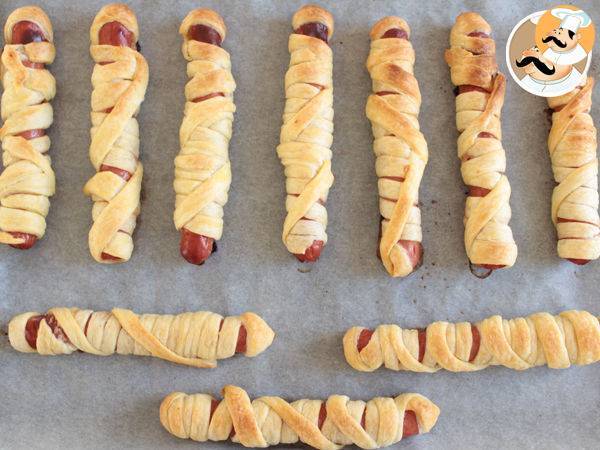 Saucisses Momies - Halloween - Préparation etape 4