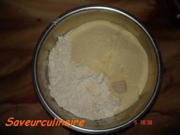 Turban du juge ou rezet el kadi - Préparation etape 1