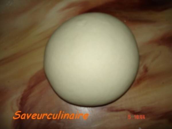 Turban du juge ou rezet el kadi - Préparation etape 2