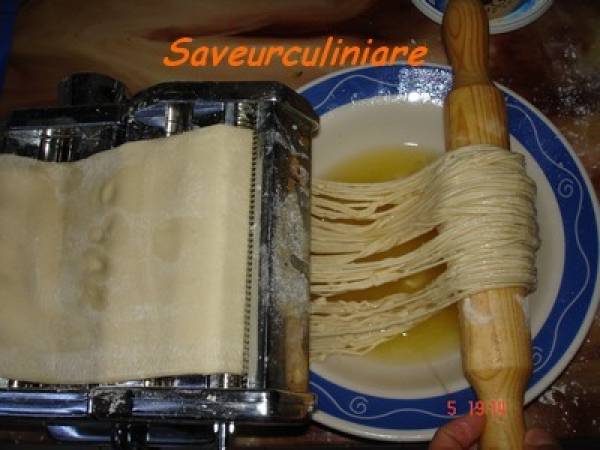 Turban du juge ou rezet el kadi - Préparation etape 6