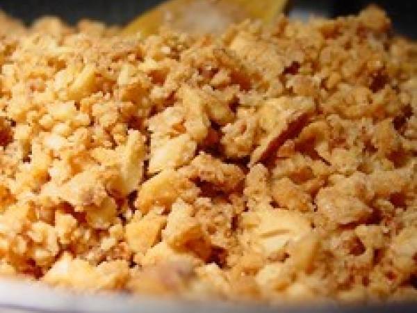 Tarte aux Pommes, Crème-Cannelle et Amandes - Préparation etape 5