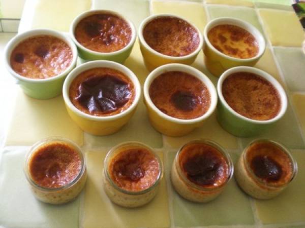 CREME AUX OEUFS SUR SON LIT DE CARAMEL AU BEURRE SALE - Préparation etape 7