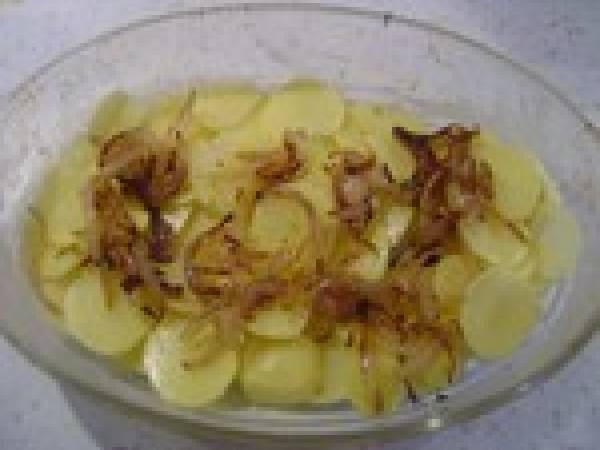 Pommes de terre à la paysanne - Préparation etape 4