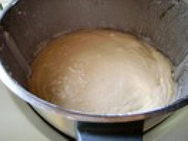 Pain de mie sans pétrissage - Préparation etape 1