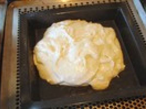 Pain de mie sans pétrissage - Préparation etape 3