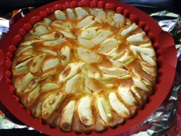 TARTE VERGEOISE AUX POMMES - Préparation etape 3