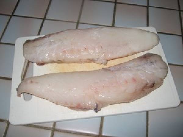 Rôti de lotte farci au saumon fumé - Préparation etape 1