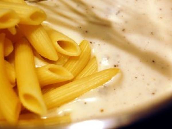 Gratin pâtes & brocolis au bleu - Préparation etape 3