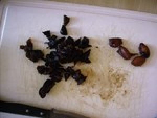 Verrines au carré frais, tomates séchées et fruits secs - Préparation etape 2