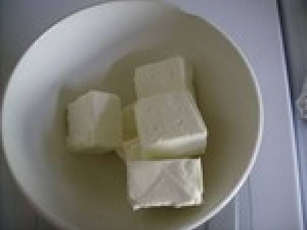 Verrines au carré frais, tomates séchées et fruits secs - Préparation etape 3