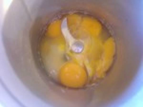 Verrines de crème au trois parfums - Préparation etape 2