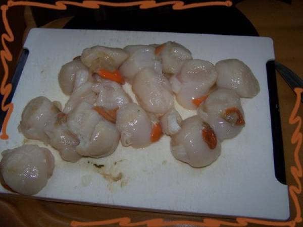 Ma tourte au poireaux et noix de st Jacques - Préparation etape 1