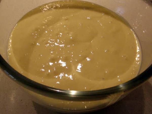 Crèmes avec mangue et fruits de la passion - Préparation etape 2