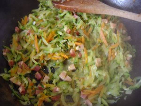 Garniture de légumes en...poisson d'Avril - Préparation etape 2