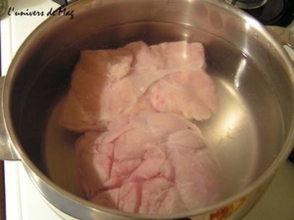 Ris de veau à la crème, pour fondre de plaisir... - Préparation etape 2