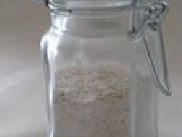 Mon levain naturel au sucre et son premier pain - Préparation etape 1