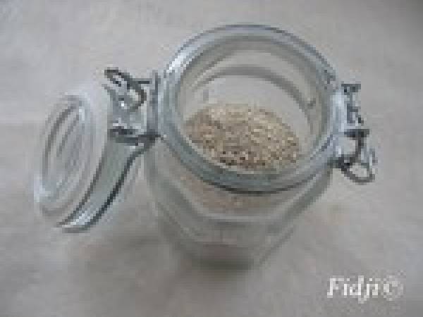 Mon levain naturel au sucre et son premier pain - Préparation etape 2