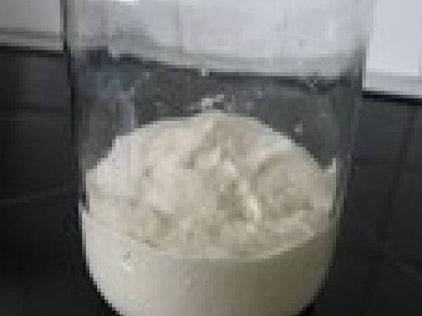 Mon levain naturel au sucre et son premier pain - Préparation etape 4