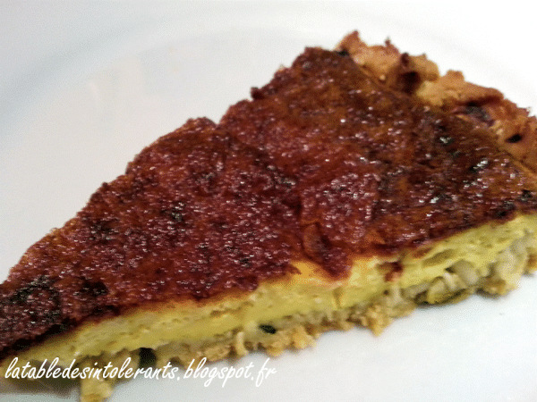 Tarte à l'ail rose de Lautrec - Préparation etape 1