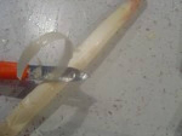 Asperges blanche sauce Hollandaise - Préparation etape 1