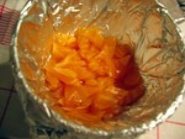 Bavarois d'avocat épicé au saumon fumé et kasha - Préparation etape 2