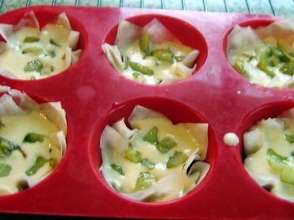 Bouchées au fenouil et au gorgonzola - Préparation etape 7