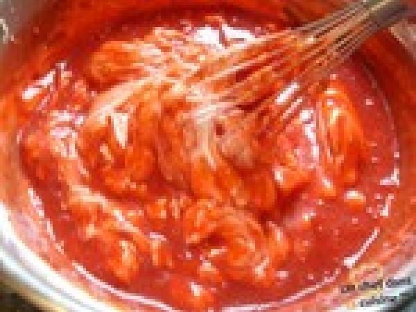 Moscovite aux Fraises à l'Agar-agar # 1 - Préparation etape 5