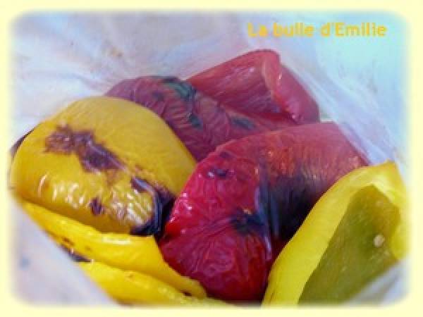 Assiette d'antipasti maison - Préparation etape 1