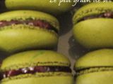 Etape 3 - Macarons fraise-basilic