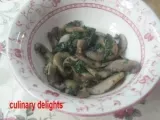 Etape 2 - Mini Quiches aux crevettes et champinions