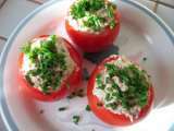 Etape 6 - Tomates farcies aux sardines